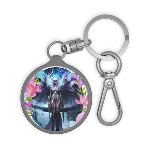 Asaliah's Guidance: Custom Keyring for Illuminated Journeys - Angelic Thrones: Your Gateway to the Angelic Realms