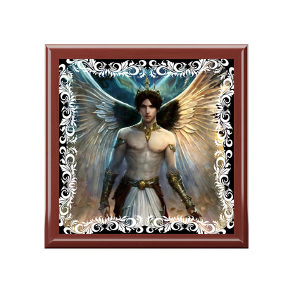 Archangel Michael Angelic Jewelry Box - Angelic Thrones: Your Gateway to the Angelic Realms