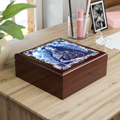 Archangel Jophiel Angelic Jewelry Box - Angelic Thrones: Your Gateway to the Angelic Realms