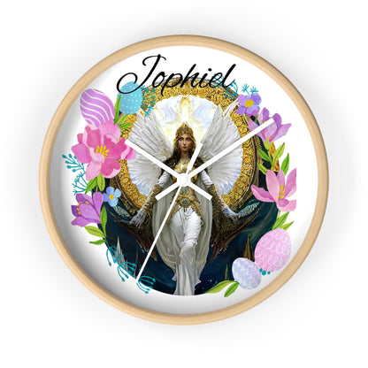 Archangel Jophiel Wall Clock - Angelic Thrones: Your Gateway to the Angelic Realms