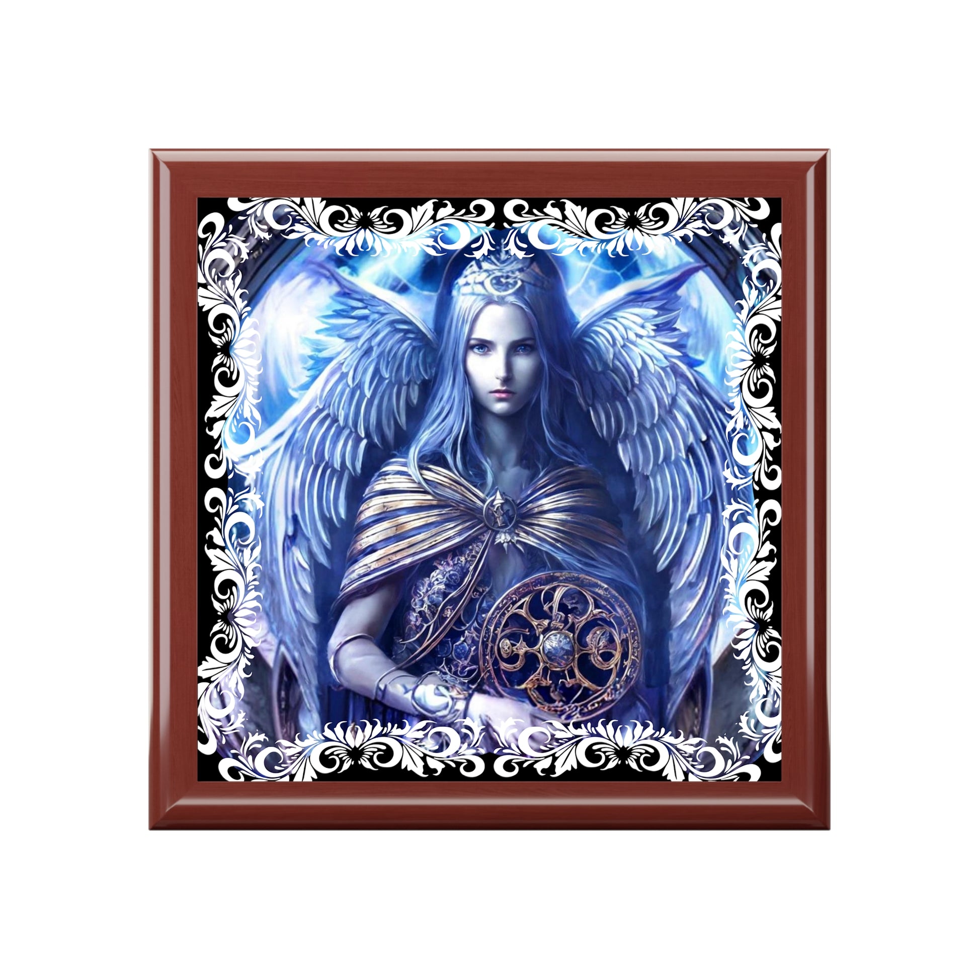 Archangel Jophiel Angelic Jewelry Box - Angelic Thrones: Your Gateway to the Angelic Realms