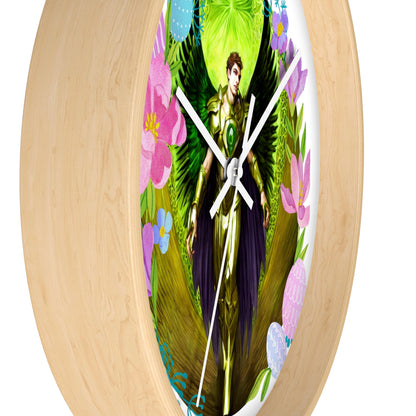 Archangel Raphael Wall Clock - Angelic Thrones: Your Gateway to the Angelic Realms