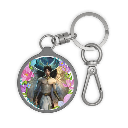 Celestial Guardian: Archangel Michael Keyring - Angelic Thrones: Your Gateway to the Angelic Realms