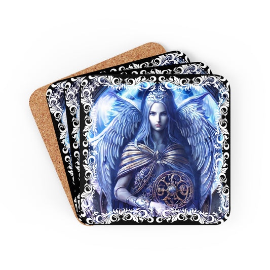 Angelic Guardians: Experimente la colección Radiance of Jophiel Coaster - Angelic Thrones: Your Gateway to the Angelic Realms