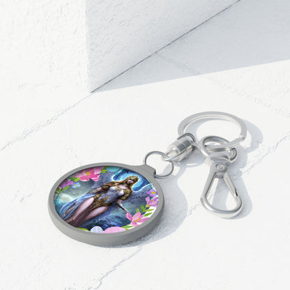 Tap into Angelic Wisdom with Guardian Angel Jabamiah Custom Keyring - Angelic Thrones: Your Gateway to the Angelic Realms