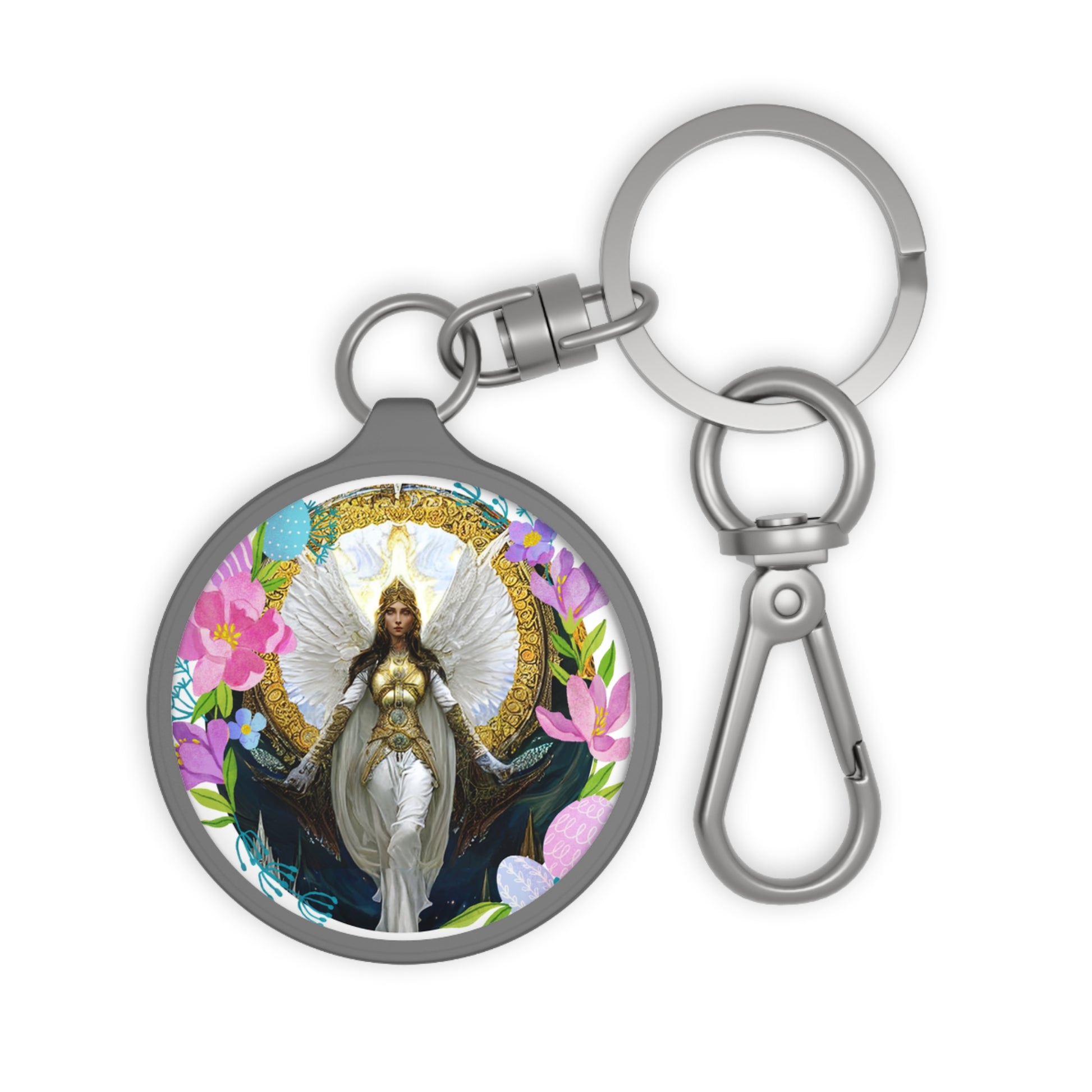 Guiding Light: Archangel Jophiel Keyring - Illuminate Your Journey - Angelic Thrones: Your Gateway to the Angelic Realms
