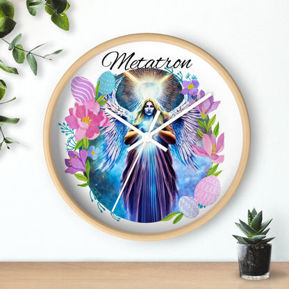 Archangel Metatron Wall Clock - Angelic Thrones: Your Gateway to the Angelic Realms