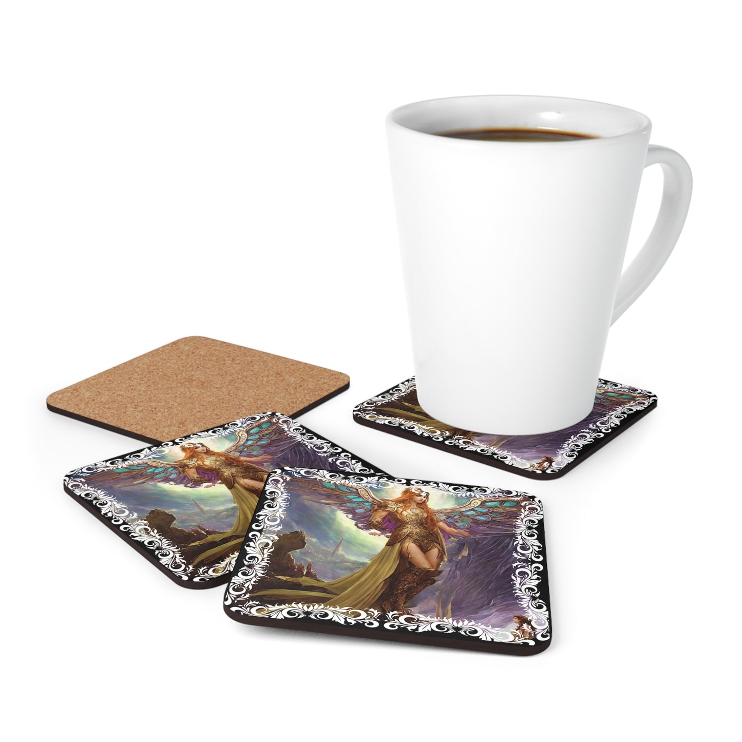 Divine Coasters of Enlightenment: Unleashing the Power of Archangel Selaphiel - Angelic Thrones: Your Gateway to the Angelic Realms