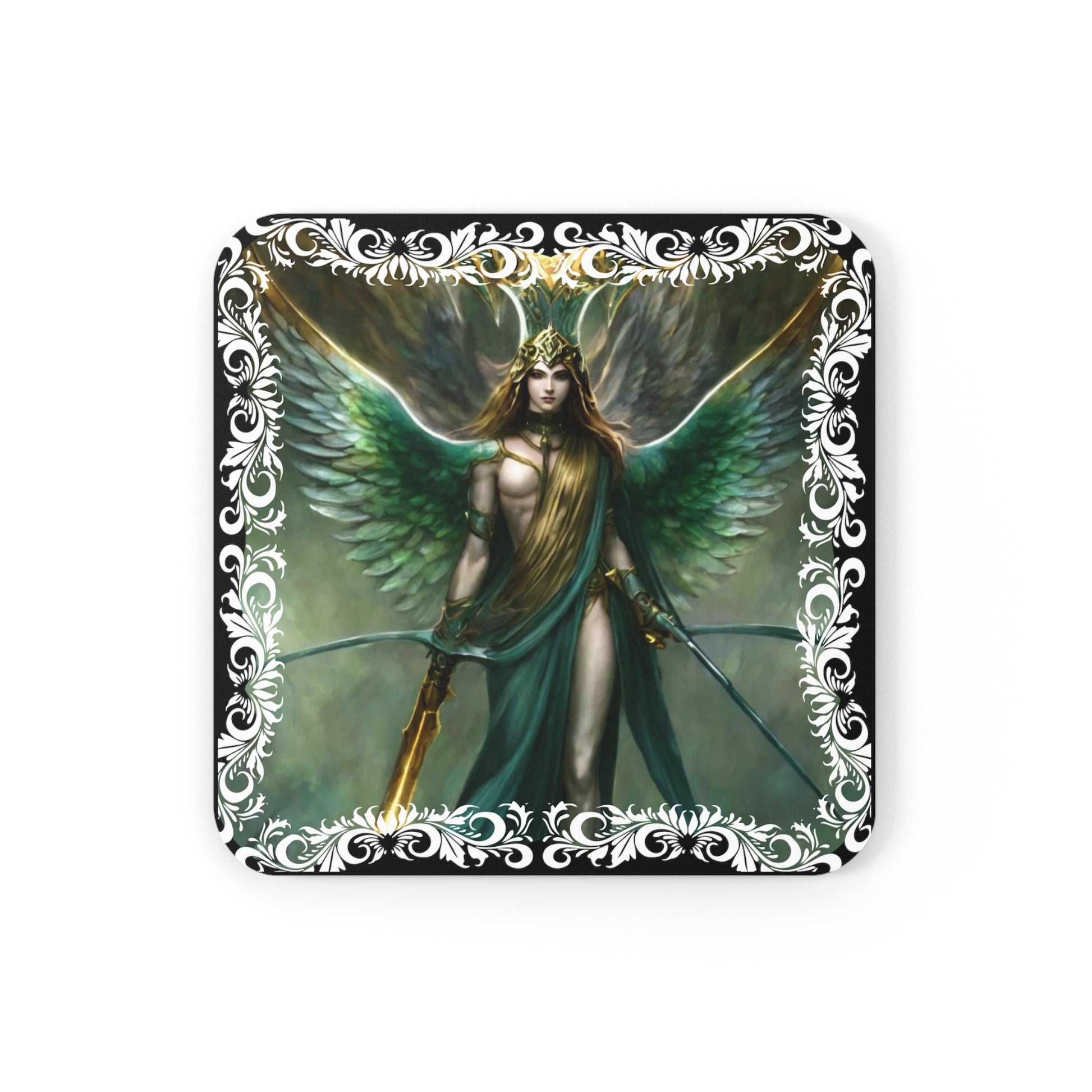 Guardians of Balance: Unveiling the Archangel Barachiel Coasters - Angelic Thrones: Your Gateway to the Angelic Realms