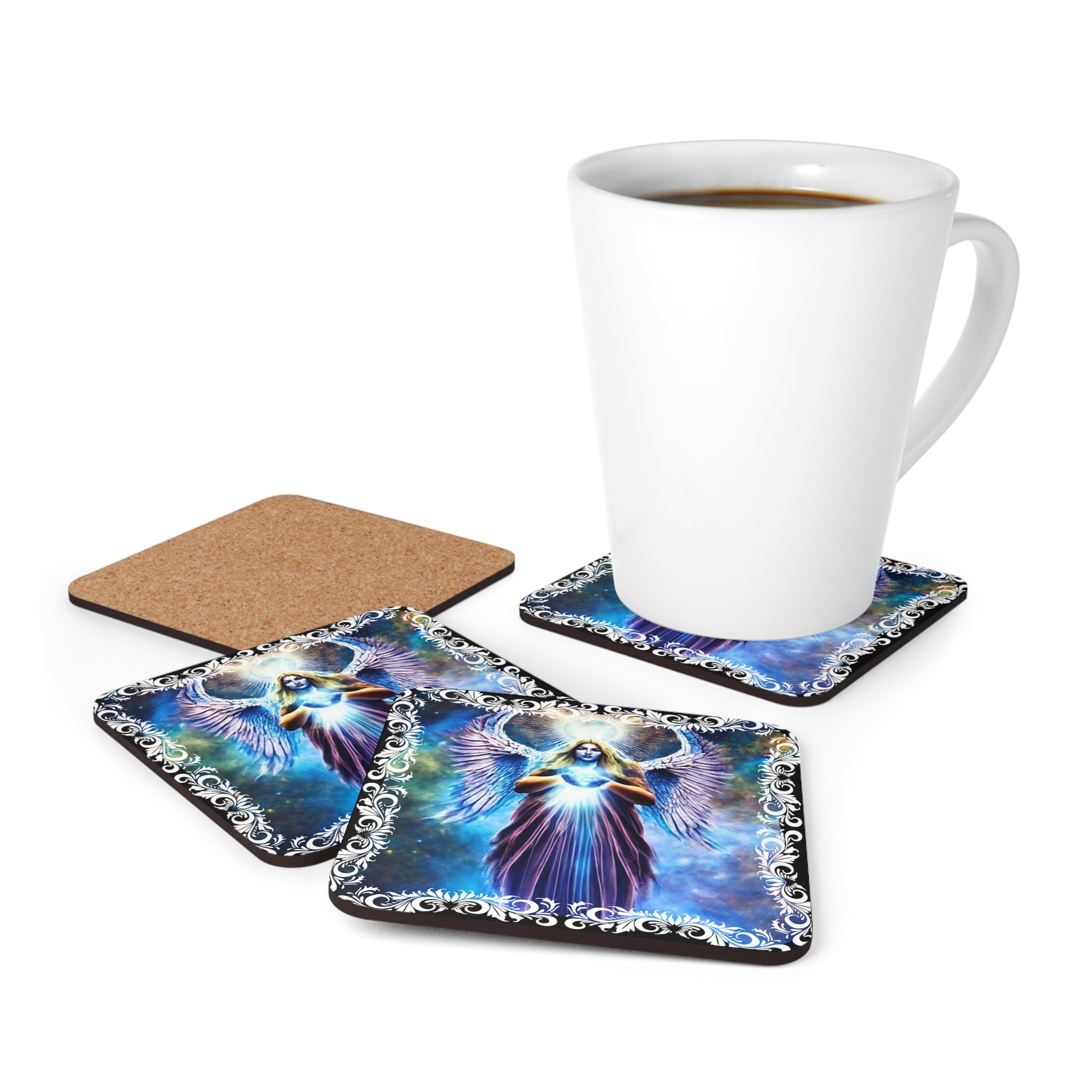 Beyond the Veil: Communing with Archangel Metatron Coasters - Angelic Thrones: Your Gateway to the Angelic Realms