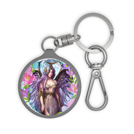 Carry Angelic Protection Everywhere: Guardian Angel Menadel Keyring - Angelic Thrones: Your Gateway to the Angelic Realms