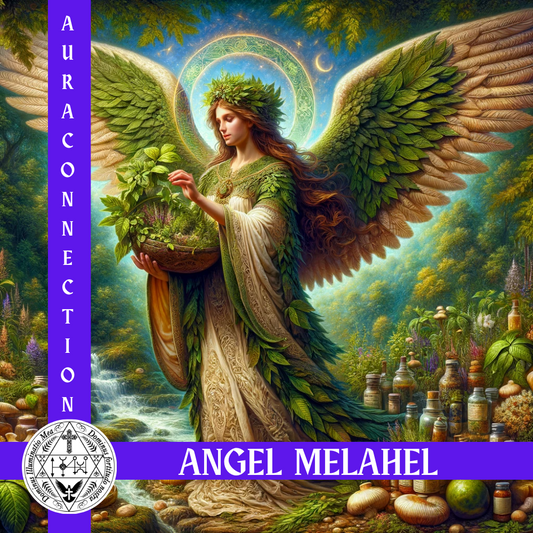 Connexion ange céleste pour la guérison avec Angel Melahel