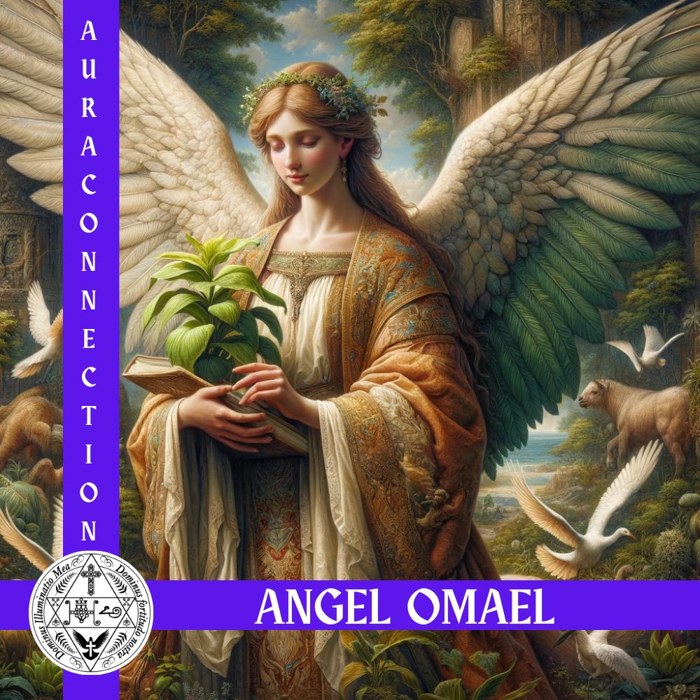 Conexão do Anjo Celestial para Fertilidade e Tolerância com o Anjo Omael