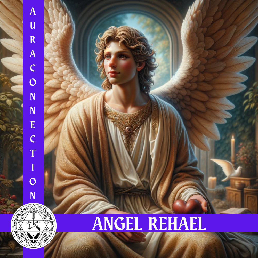 Angel Aura Connection met Angel Rehael voor degenen die geboren zijn tussen 4 oktober en 8 oktober