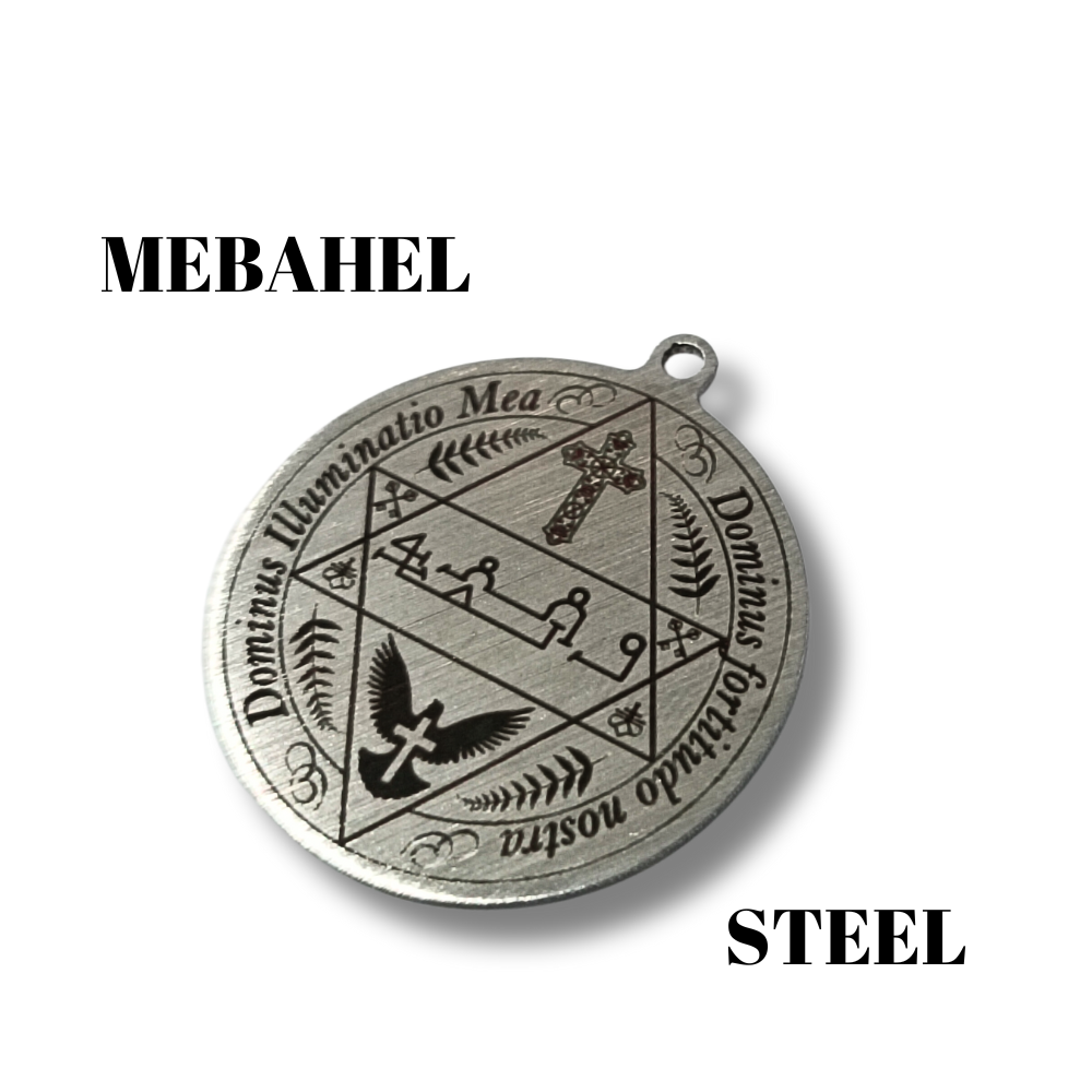 Amulet for Justice, Truth, Innocence, Protection, Karma with Angel Mebahel