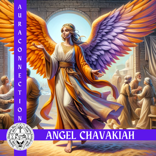 Połączenie Angel Aura z Angel Chavakiah dla osób urodzonych między 13 września a 17 września