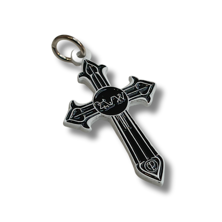 Pendentif croix de l'archange Michel avec sigil
