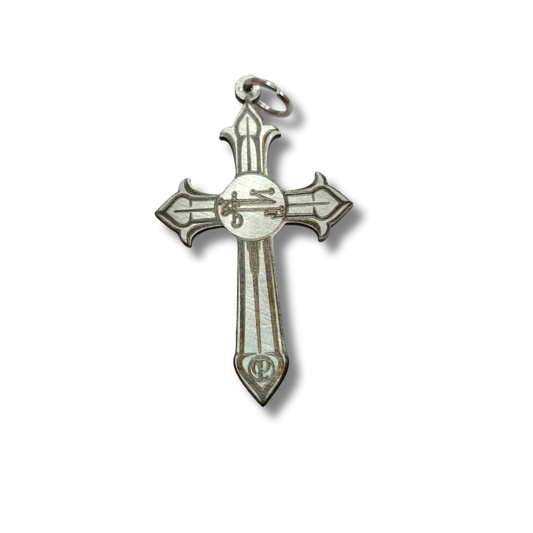 Elemiah Holy Cross Necklace with Angel Sigil