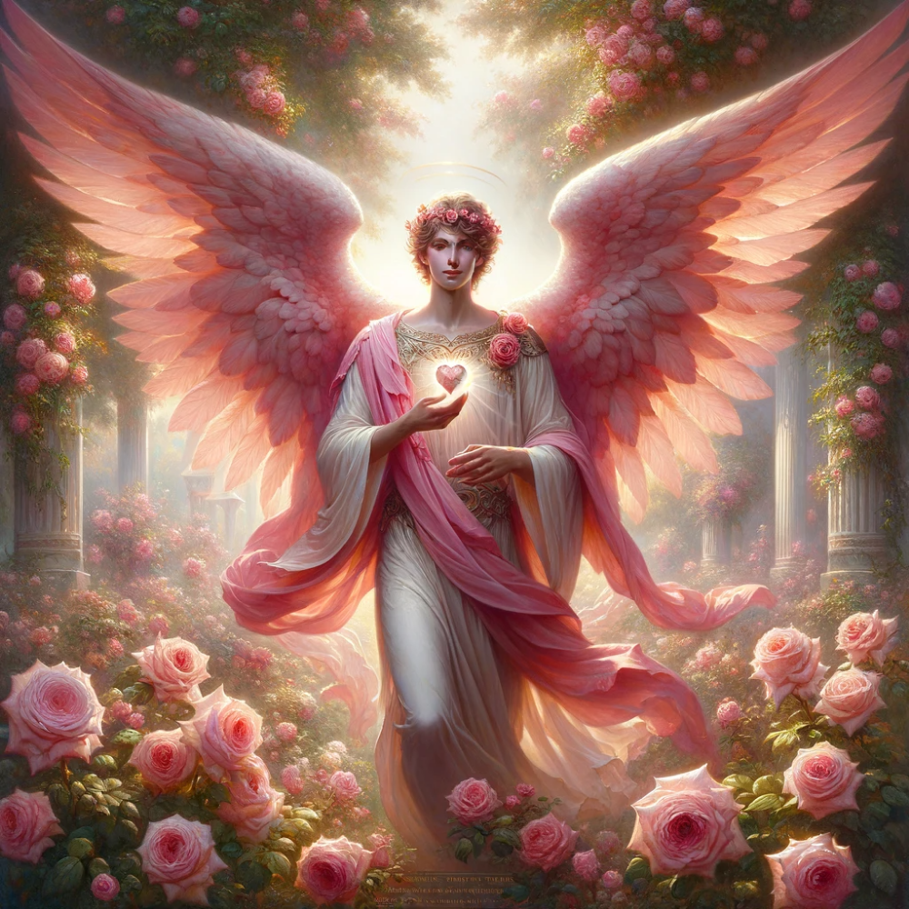 Unleash the Power of Archangel Chamuel with Exquisite Angel Art