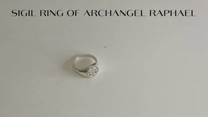 Ring of Archangel Raphael with Sigil