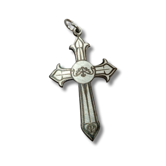 Reiaiel Holy Cross Necklace with Angel Sigil