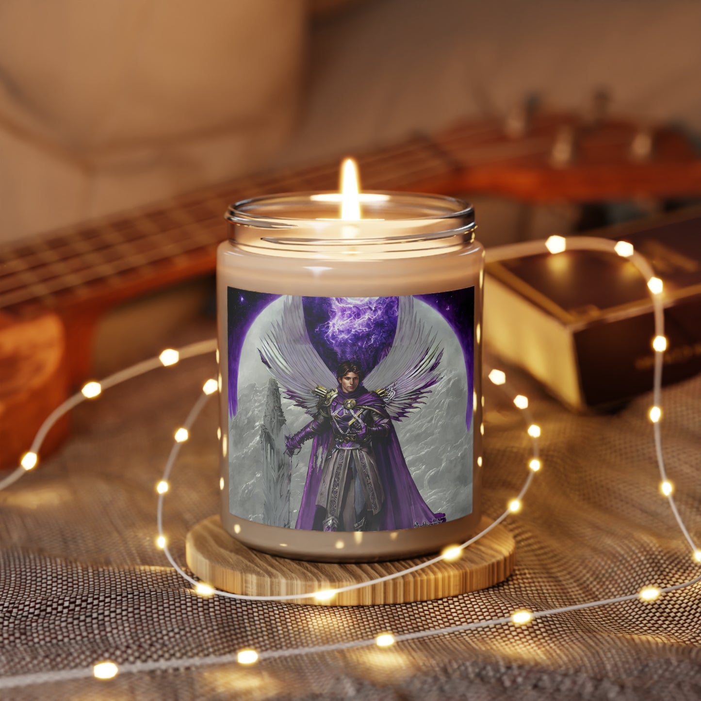 Archangel Gabriel Scented Candle for offerings, rituals, initiations or praying and meditation - Angelic Thrones: Your Gateway to the Angelic Realms