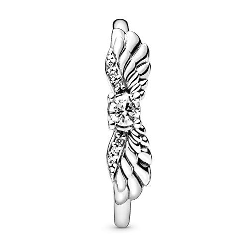 Pandora Sparkling Angel Wings Ring - A Touch of Celestial Elegance