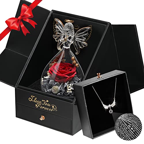 Preserved Real Angels Roses Gift Set