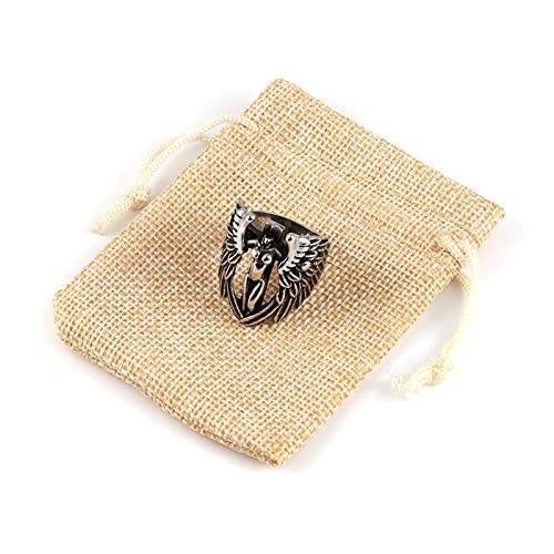 Embrace Elegance with Archangel Goddess Feather Angel Wing Ring