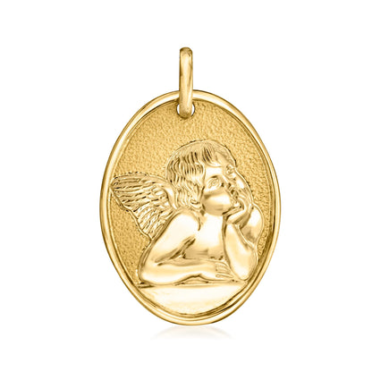 Yellow Gold Raffaello's Angel Pendant