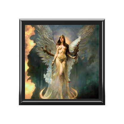 Guardian Angel Aniel Jewelry Box to store your talismans and rings - Angelic Thrones: Your Gateway to the Angelic Realms