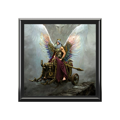 Guardian Angel Omael Jewelry Box to store your talismans and rings - Angelic Thrones: Your Gateway to the Angelic Realms
